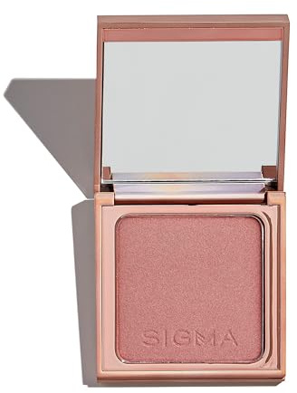 Sigma Beauty Pomegranate Pink Matte Blush Palette - Long Lasting Blush Pressed Powder - Gluten Free, Cruelty Free, Vegan Makeup Palette - Nearly Wild