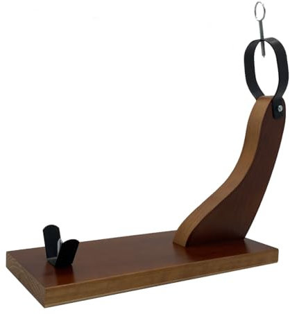 FERRETERIA LEPANTO HuelvaEco Ham Stand, Ham Holder for Hams and Shoulder Pads, Ham Holder for Home Use and Restaurants (No Cutting Set)