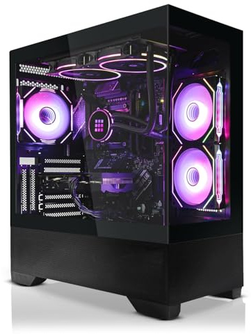 SYSTEMTREFF High-End Gaming PC AMD Ryzen 9 9900X3D 12x5.5GHz | Nvidia RTX 5080 16GB DX12 | 2TB M.2 NVMe | 32GB DDR5 RAM | Windows 11 | Desktop Computer Rechner für Gamer, Zocker & Streamer
