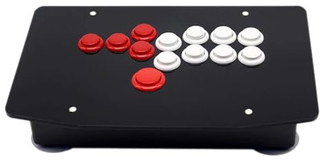Ysislybin Arcade Fight Stick, Joystick Arcade Cablato, Controllo Preciso Per Street Fighter Joystick Combattimento Per Giochi Arcade, Controller Di Gioco Retrò Accessori Per Pc Dispositivo Steam