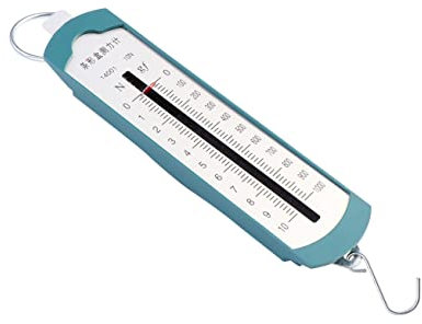 COSMEVIVI 1 Satz 3st Federkraftmesser Prüfstandslehre Präzisions-federwaage Praktischer Kraftmesser Hängende Hakenwaage Dynamometer-handgriff Newton-federwaage Rostfreier Stahl