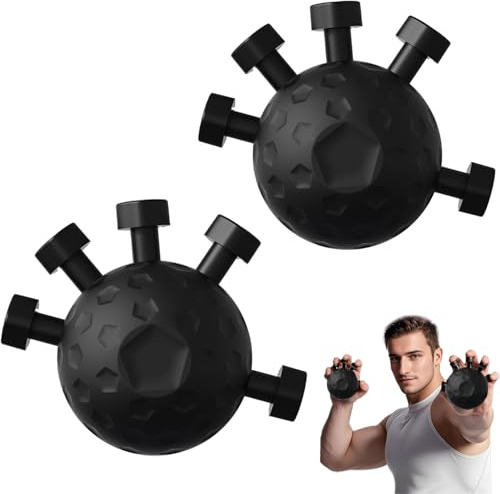 Hand Grip, Rafforzatore Della Presa Delle Dita, Allenatore della Forza di Presa, Allenamento Avambraccio, Finger Exerciser Ball, Grip Exerciser, per Musicisti Atleti ed Recupero di Lesioni alla Mano