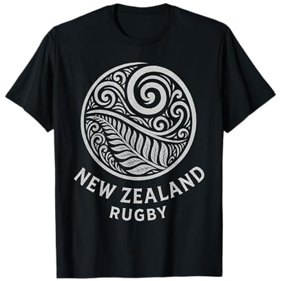 Neuseeland Rugby Maori Silver Fern T-Shirt