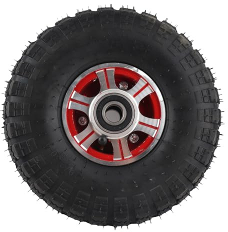 KANASI Dolly-Räder, 20 mm, 280 kPa, Aluminiumlegierung, leicht, hohe Haltbarkeit, Radreifen für Sackkarren und Werkzeugwagen