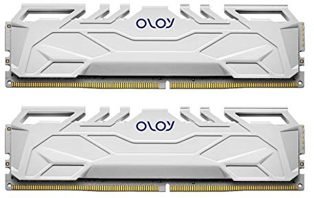 OLOy DDR4 RAM 16GB (2x8GB) White Owl 3200 MHz CL16 1.35V 288-Pin Desktop Gaming UDIMM (MD4U0832161BHWDA)