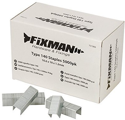 Fixman 701969 Heftklammern, Typ 140, 5000-er pack