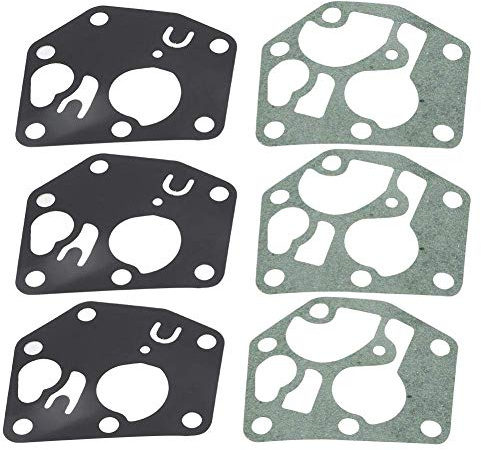 TOPINCN 3 X Membrane/Joint de Carburateur Briggs and Stratton 795083 495770 Haute Adaptabilité