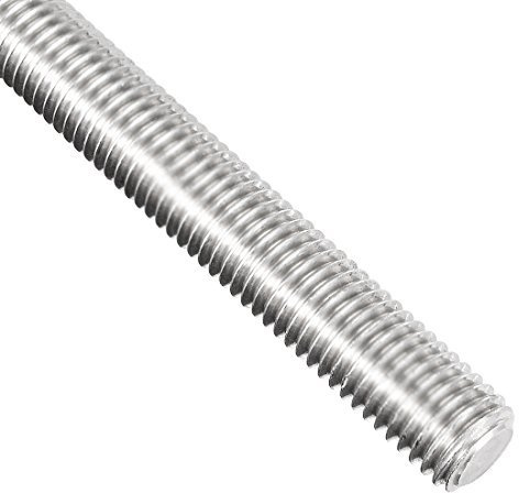 Gewindestab M14, Edelstahl 304, Länge 250 mm, Gewinde 2,0 mm, Linksgewinde