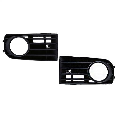 Nebelscheinwerferabdeckung Für VW Für Golf 5 A5 MK5 R32 2004-2008 2009 Nebelscheinwerfer Frontstoßstange Nebelscheinwerferabdeckung Grill Lünette Nebelscheinwerferabdeckungen Nebelscheinwerfergitter (
