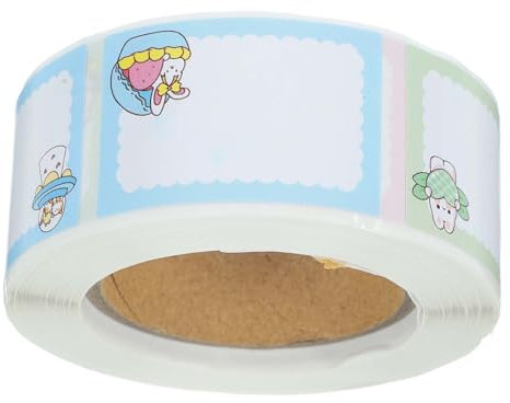 COHEALI Namenskleber 1 Rolle Namensaufkleber Flaschenetiketten Etiketten Für Flaschen Etiketten Für Unisex Namensschilder Für Unisex Kita-etiketten Für Kleidung Und Flaschen Namensetiketten Papier