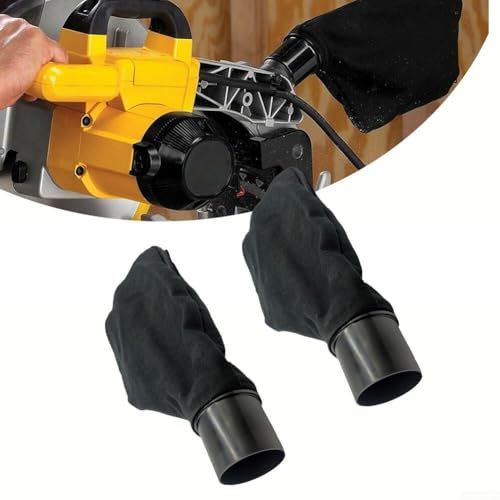 HEBEOT 2 Pcs Dust Bag Miter Saw Dust Bag Replacement Mitre Saw Dust Bag Miter Saw Replacement Dust Bags Dust Bag For Miter Saws