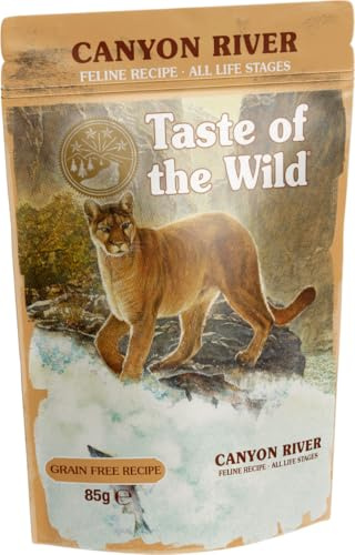Taste of the Wild Gato Canyon River Trozos En Salsa Bolsa 12 x 85 g