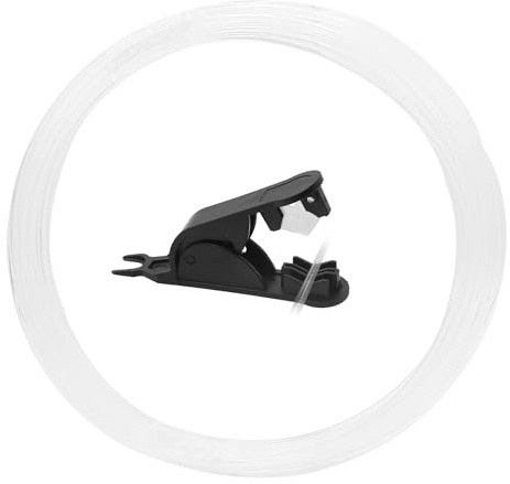 10M PTFE Schlauch Mit Cutter, 2.5mm ID × 4mm OD PTFE Teflonschlauch für 1,75 mm 3D Drucker Filament, für Bambu Lab A1/A1 mini/P1P/P1S/X1C, für Creality K1/K1 Max/Ender 3 V3