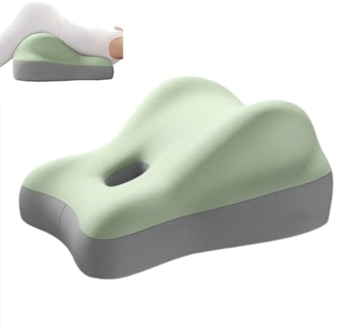 ZGWRYI Cojín de glúteos for Parejas (2025) Nuevo Embarazadas Almohada de Apoyo Lumbar Almohada de Espuma viscoelástica for el Abdomen Soporte ergonómico for intimidad Respaldo de Cama portátil(Green)