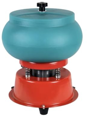 Buratto vibrante, lucidatura a vibrazione for gioielli, lucidatura a tamburo, lucidatura a smerigliatura, lucidatura a tamburo per Metallo, Giada(10 inch)