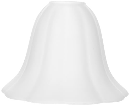 Didiseaon Paralume in Vetro Vintage E27 Copri Lampada da Tavolo da Parete, Paralume di Ricambio per Lampada Domestica, Effetto Luce Diffusa per Soggiorno, Camera da Letto e Ufficio