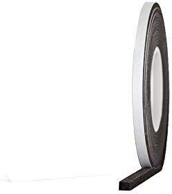 S&S-Shop Kompriband Acryl 300, 15/2, 12,5m lang, 15mm breit, expandiert auf 8mm, anthrazit, Abdichtungsband für Türen, Fenster & Mauerfugen, Quellband, Dichtungsband, Fugenband