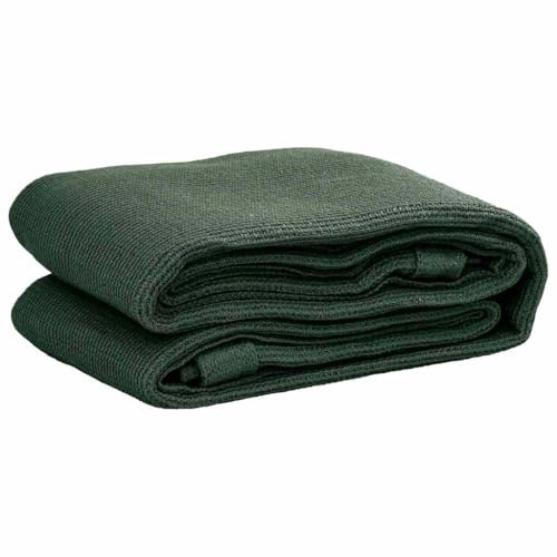 vidaXL Tappeto da Tenda Spazioso Resistente Pratico Comodo Durevole Pulizia Facile Ritagliabile Telo Telone Stuoia Campeggio 300x400 cm in HDPE Verde