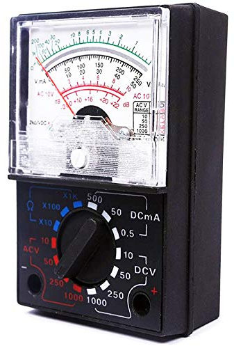 POWERTOOL Analogue Multimeter Voltimeter Electrical Continuity Tester YX 1000A AC DC Current Resistance Measuring Meter