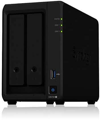 Synology DS720+ 12To NAS 2 Baies avec 2 x Disques Durs Seagate IronWolf de 6To