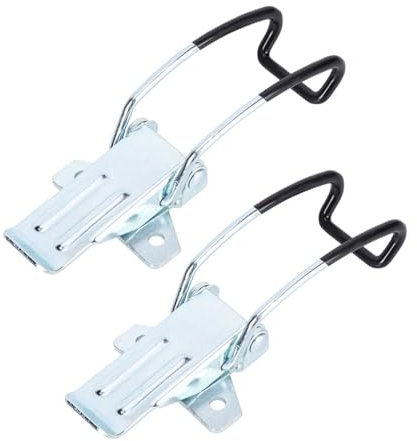 Loquet à Bascule à Ressort en Acier Inoxydable, 2 Pièces, Charnière de Coulée de Verrouillage de Fixation en Acier Inoxydable, Aspirateur Industriel incurvé, Bascules à Ressort