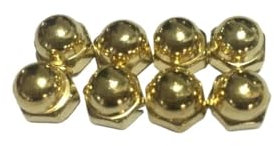 Messing vergoldet Hutmutter Hutmutter Messing Schraubkappe Gold M3 M4 M5 M6 M8 M10 M12 Mutter(M12)