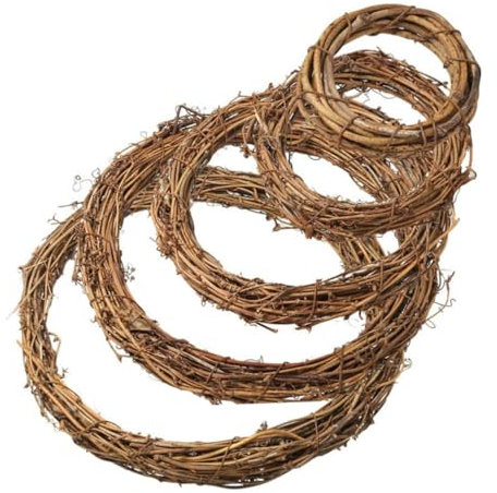 FELTECHELECTR 5stücke Rattan - Für Weihnachtsdekoration Vielseitige Bastelmaterialien Für Festliche Arrangements Und Home Decor Für Kreative Bastelprojekte