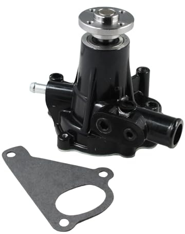 Meckparts Pompe à eau AM875942 129002-42004 compatible avec John Deere 675 955 Compatible avec moteur Yanmar 3TN84 Compatible avec Takeuchi Mini Pelle TB025 Compatible avec Komatsu SK07J-1