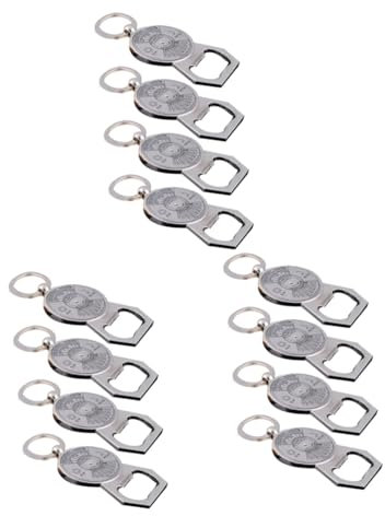 Cabilock 3 Series Titular De La Llave Cadenas Llavero Lindo Llaves Palanca Bálsamo Frío Divertido Inicio Tapa Interesante Hombres Dispensador Artilugio Bar Abrebotellas Silver 4 Piezas X 3