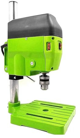 Taladro de Columna, Mini Taladro De Banco De 480W, Máquina Perforadora De Banco Eléctrica Industrial Multifuncional, Portabrocas De Perforación For Fabricación De Metal, 1-10mm, para bricolaje de jo