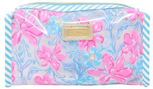Lilly Pulitzer Vinyl Pouch, Beachside Haven
