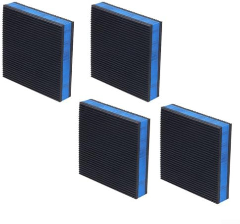 Effektive Stoßdämpfungspads, 4 Stück, 100 x 100 x 22 3 mm, geeignet für Luftkompressoren und andere Geräte
