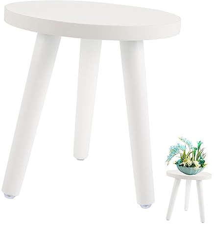 DIYEAH Supporto per Piante da Interno in Legno Stand Solido e Stabile per Vasi Semplice e Smontabile Portafiori per Balcone e Casa Design Naturale ed Elegante