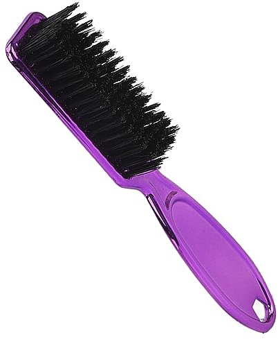 Pongnas Bartbürste, Stylingkamm für Männer mit Ergonomischem Griff, Multifunktionale Bürste, Sanft für Empfindliche Haut, Haare und Bartpflege (PURPLE)