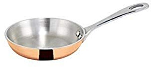 WINCO Mini Fry Pan, 4″, Copper