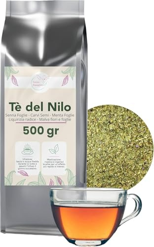 Patrizio Breseghello - Nr 43 Tè del Nilo 500 g, Erbe Essiccate 100% Naturali, Per Infusi