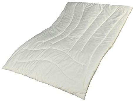 Garanta Zirbe Bettdecke Alpenglück 135 x 200 cm - Duo-Steppbett für den Winter - Füllung KBT Schafschurwolle