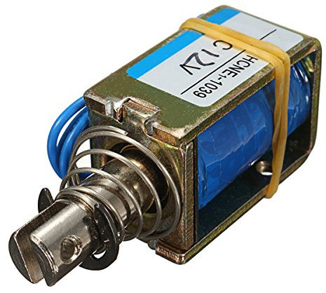 EsportsMJJ 12V 500Mm 10Mm Elektromagnet Magnet Betätiger