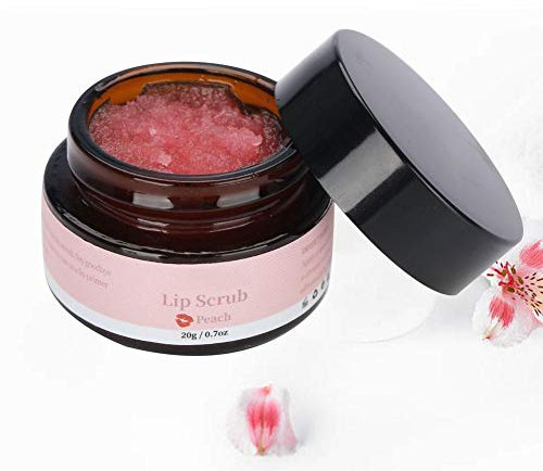 Sonew Exfoliant Lèvres Gommage Lèvres, Nourrissant Élimine les Cuticules Crème Lèvres Lèvres, Gommage pour les Lèvres Peut Réparer et Diminuer les Rides des Lèvres 20g