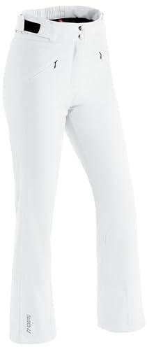 Maier Sports Allissia Slim, Enganliegende Damen Skihose, Schneehose | Stretchmaterial, Verstellbarer Bund, mTHERM Wattierung für warme Abenteuer, mTEX für Nässeschutz, Perfekt für den Winter