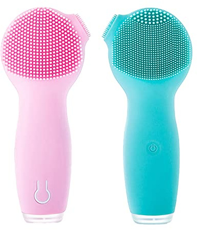 Gesichtsreinigungsbürste Weiches Silikon Wiederaufladbar Wasserdicht Tiefenreinigung Elektrisch für Männer & Frauen mit Hautstraffung Anti-Aging Elitzia SRAE8791