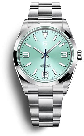 Pagani Design Nouvelle Montre Automatique pour Homme 36 mm Cadran 100 Verre Saphir étanche Montre mécanique en Acier Inoxydable Montre pour Homme Automatique…
