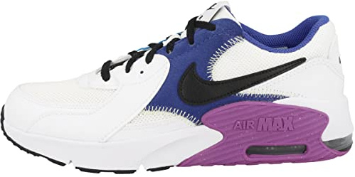 NIKE Air Max Excee, Scarpe da Ginnastica, Multicolore (White Black Hyper Royal Active Fuchsia), 38 EU