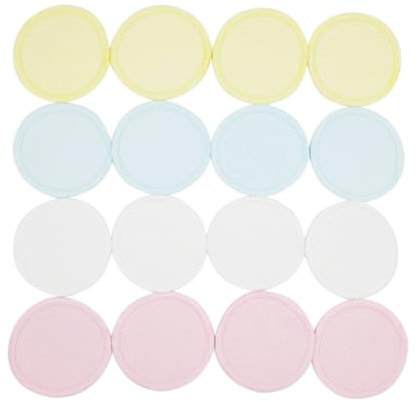 minkissy Gesichtsreinigungstücher Wiederverwendbar 8-teilig Make-up-entferner-pads Aus Reiner Baumwolle Sanfte Make-up-entfernung für Haut und Augen