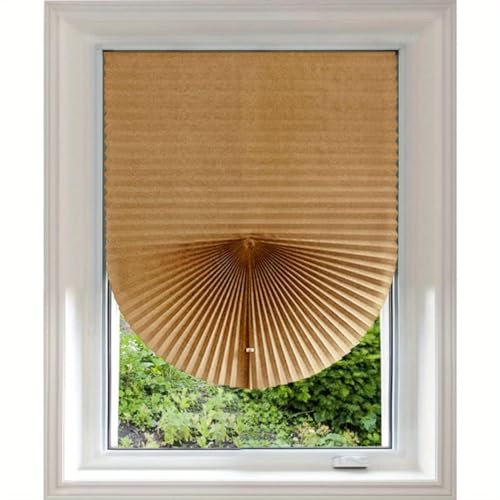 Kabellose Verdunkelungsjalousien mit Wabenstruktur, raumverdunkelnde Jalousien for zu Hause – einfache Installation, for Schlafzimmer, Badezimmer, Wohnzimmer, Innenfenster mit Glastüren /108(Color:Bei