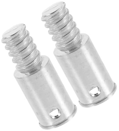 WATIIFUFU 2stücke Besenstiel Adapter Mit Gewinde Für Besenstiele Einfache Installation Kompatibel Aluminiumstangen Für Haushaltsgebrauch Und Industrielle Anwendungen