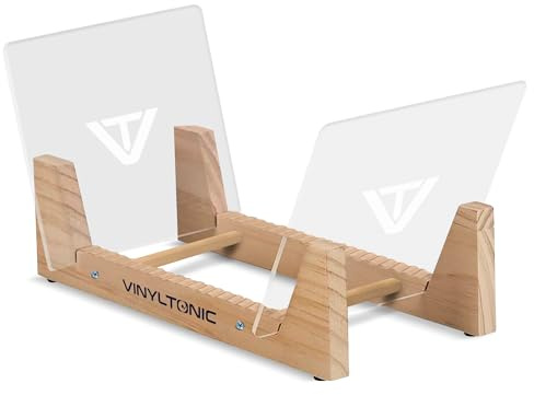Vinyl Tonic Présentoir en chêne pour disques vinyles