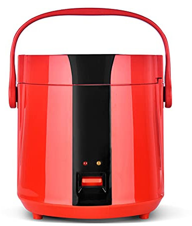 Cuociriso, Cuociriso con Vaporiera 1.2L Prepara Riso e Cuoci a Vapore Cibo Sano e Verdure 1-2 Persone