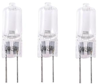 LISOCLU G6.35 G5.3 Ampoules Halogènes 12V 24V 75W 100W 150W 200W 250W Lumières Médicales De Scène Éclairage Spécial 12V 100W Câble Plat