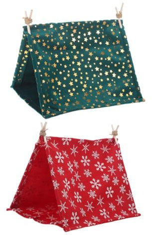 CIMAXIC Puppenhaus-campingzelt Miniatur-übernachtungszelt Puppen-campingmöbel Faltbares Zelt Für Spielzeug Puppenhaus-schlafzimmer-set Draußen-spielset Für Puppenhaus